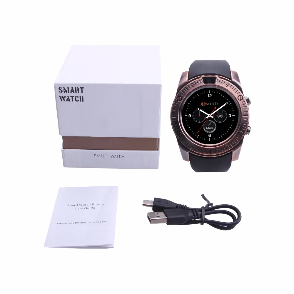 Cawono CN7 Bluetooth фитнес браслет Носимых устройств наручные smart watch Поддержка sim карта TF