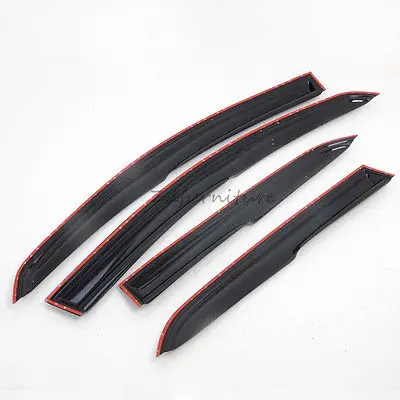 Ветрозащитный козырек для Ford EcoSport 2013 2014 2015|wind deflector|window rain guardswindow visors window deflector |