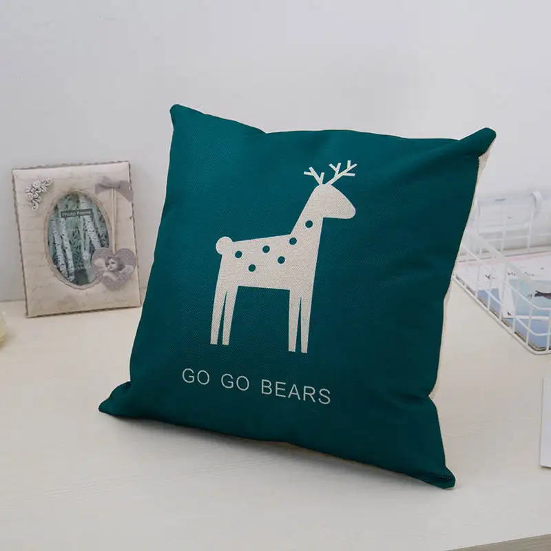 Квадратный декоративный чехол для дивана подушка гостиной наволочка наволочки с