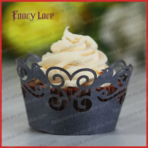 

50pcs New Arrival Lase Wrappers Fondant Cakes Cupcake Wrappers Paper Butterfly Cake Liners Christmas Party Decorations Supplies