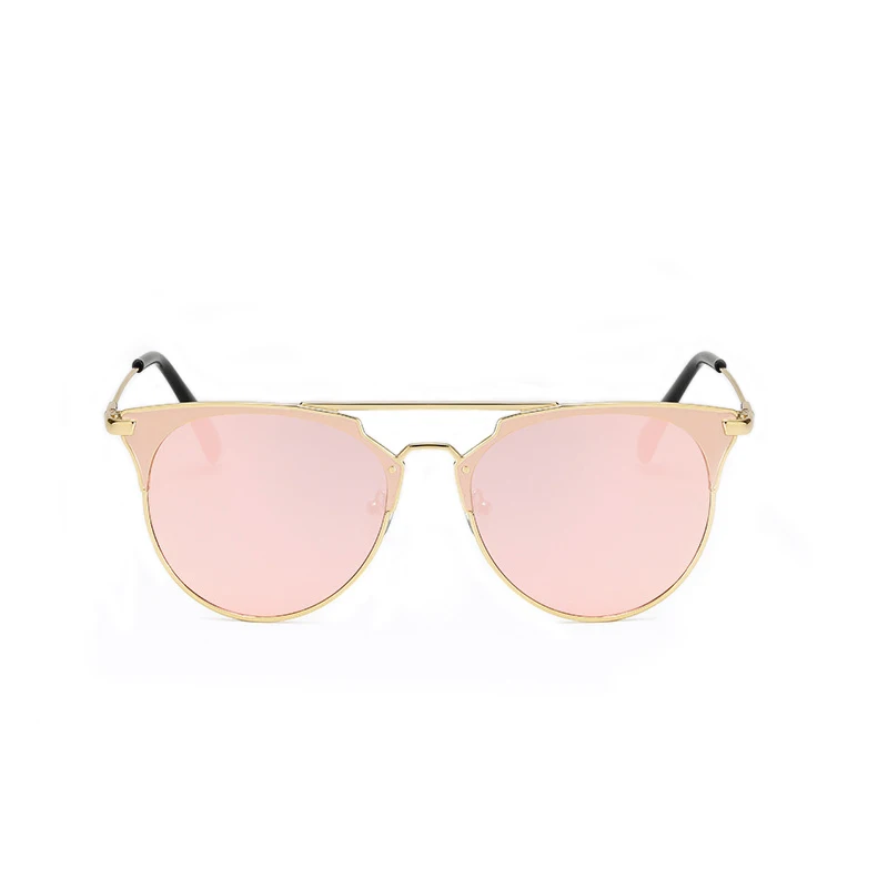 Металлические солнцезащитные очки бренд кошачий глаз feminino lentes oculos gafas de sol masculino
