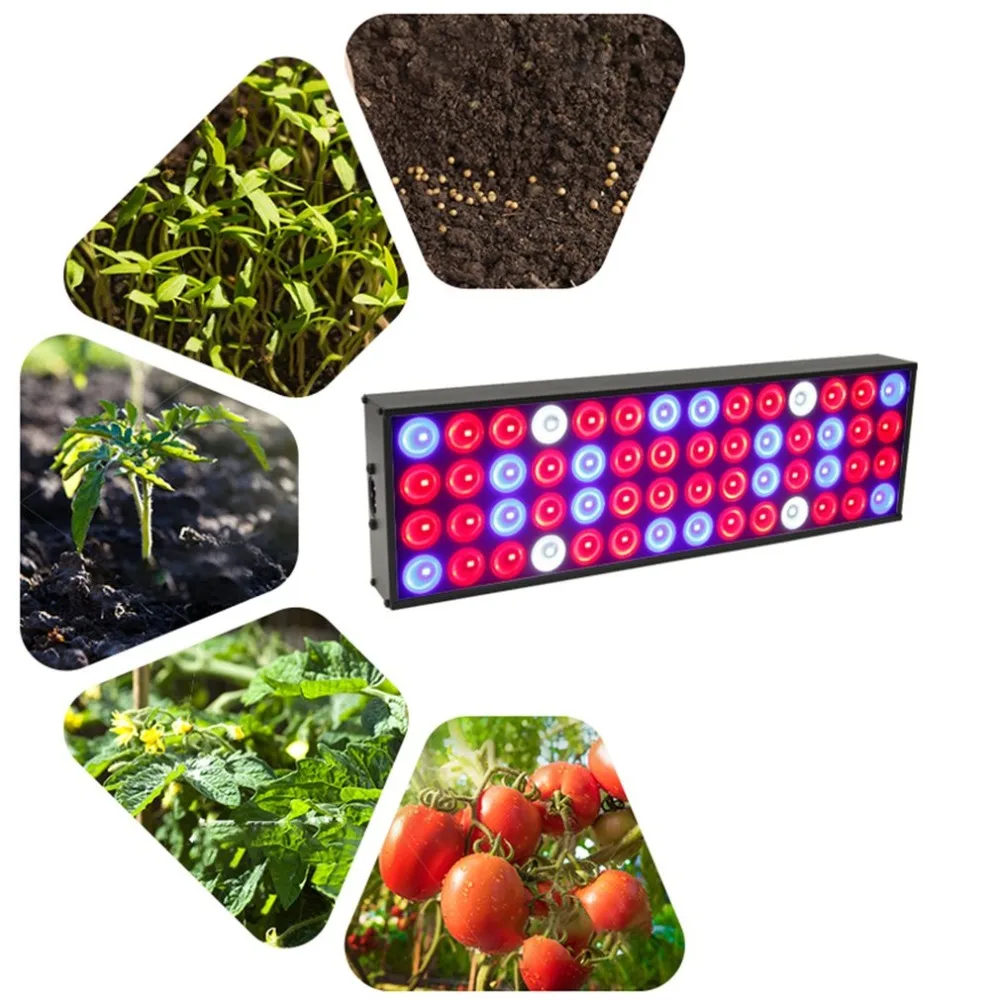 20 Вт полный спектр светящийся Переключатель светодиодный растительный свет для