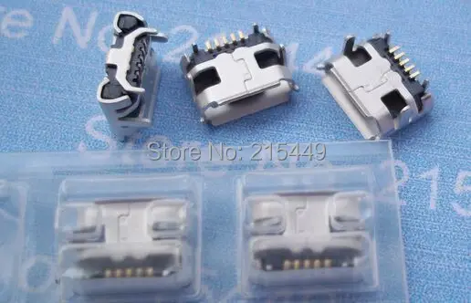 100 шт./лот Micro 5pin usb разъем 4 85 расстояние для многих мобильных и планшетных
