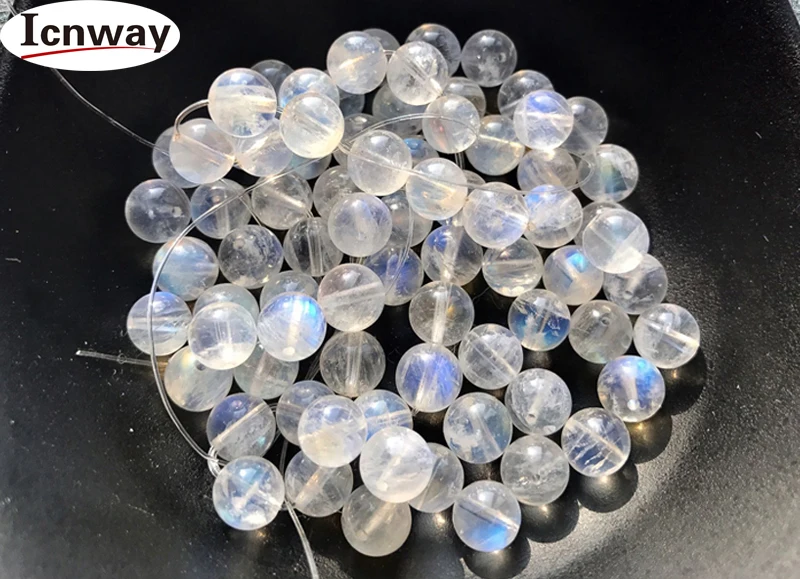 Бусины Из Натурального лунного камня 5 7 мм 1 шт.|moonstone beads|bead wholesalewholesale beads |