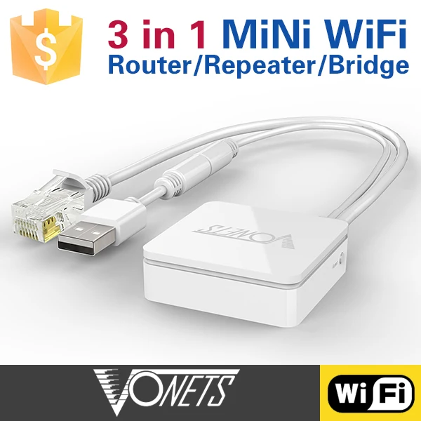 Самый маленький Профессиональный Wi Fi роутер от VONETS совместимый Смартфон и виды
