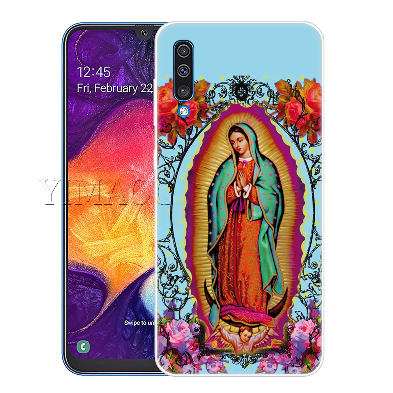 Мягкий силиконовый чехол YIMAOC Virgen de Guadalupe для Samsung Galaxy A70 A60 A50 A40 A30 A20 A10 M10 M20 M30