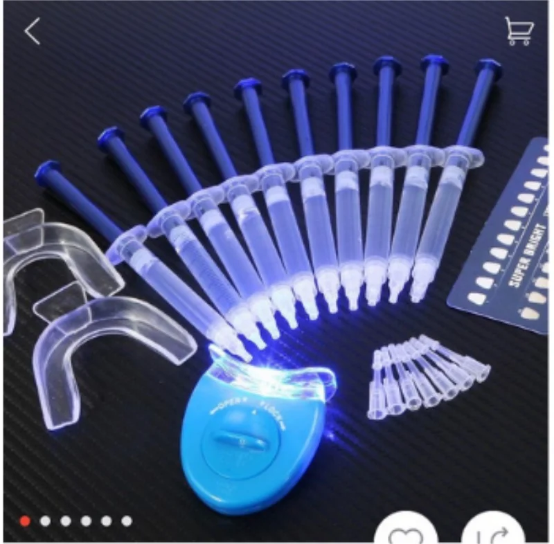 Отбеливатель зубов система пероксидного отбеливания 44% набор для полости рта