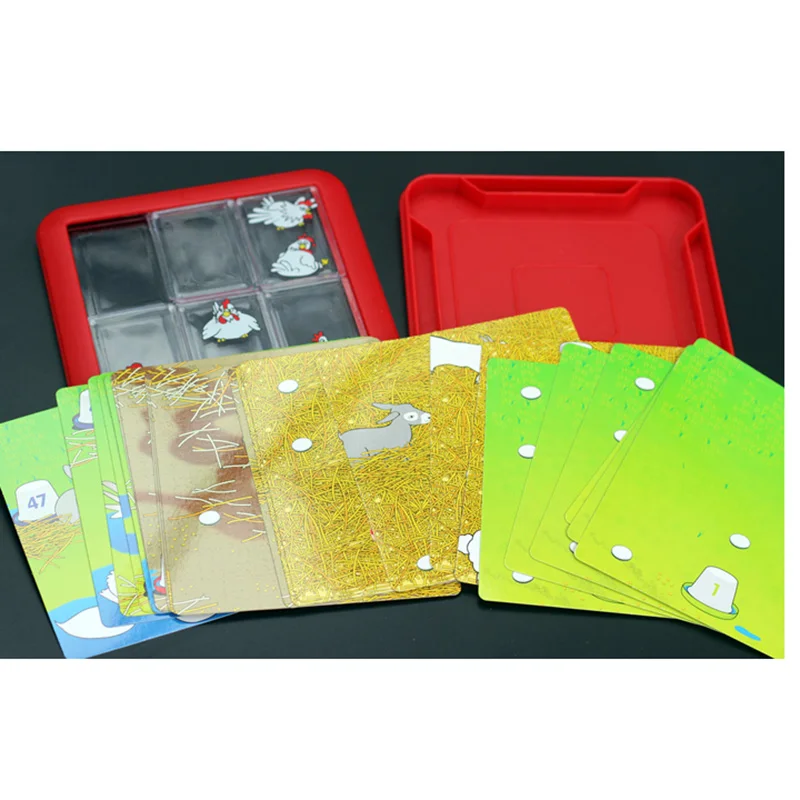 Настольная игра Поиск яиц для семьи легкая головоломка детей логика 48 уровней