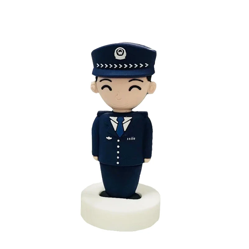 M2 USB флеш-накопитель, мультфильм, полиция, u диск, 4 ГБ, 8 ГБ, 16 ГБ, флеш-накопитель, флеш-карта памяти, флешка, 32 ГБ, 64 ГБ, персональный подарок, usb флешка - Цвет: M2