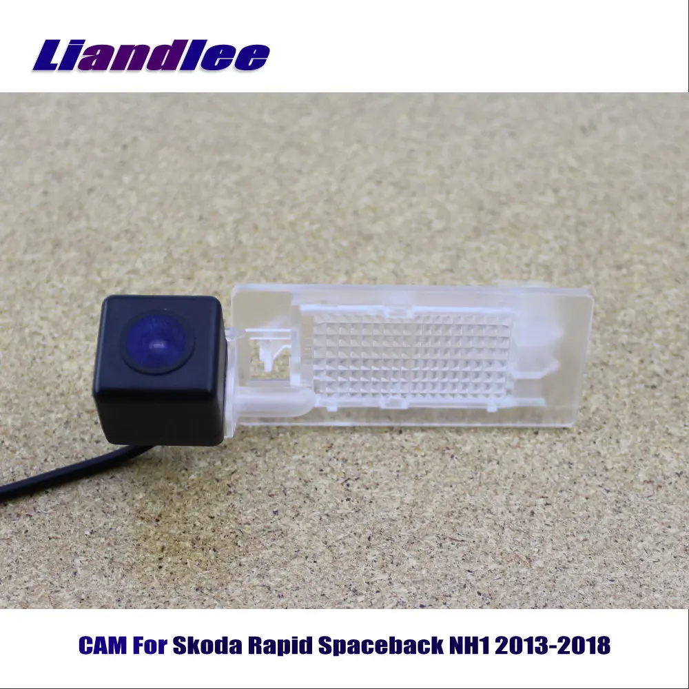 

Liandlee Автомобильная камера заднего вида для Skoda Rapid Spaceback NH1 2013-2018 резервная парковочная камера HD CCD ночное видение