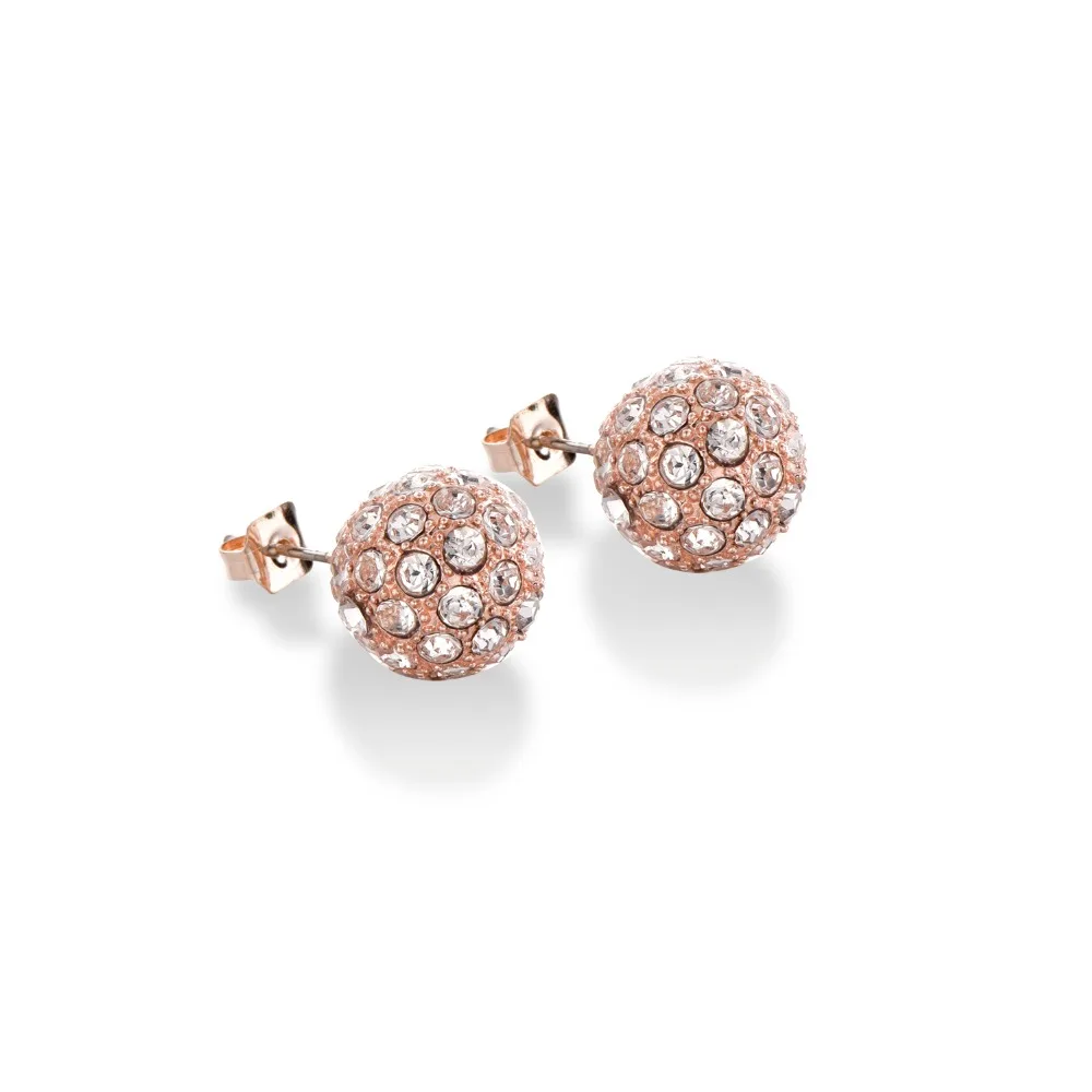 Серьги гвоздики с хрустальным шариком счастье E006|ball stud earrings|stud earringscrystal ball earrings |