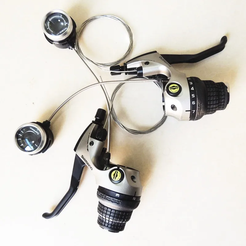 SHIMANO C055 велосипедный переключатель тормоза и рычаг переключения передач дисплей