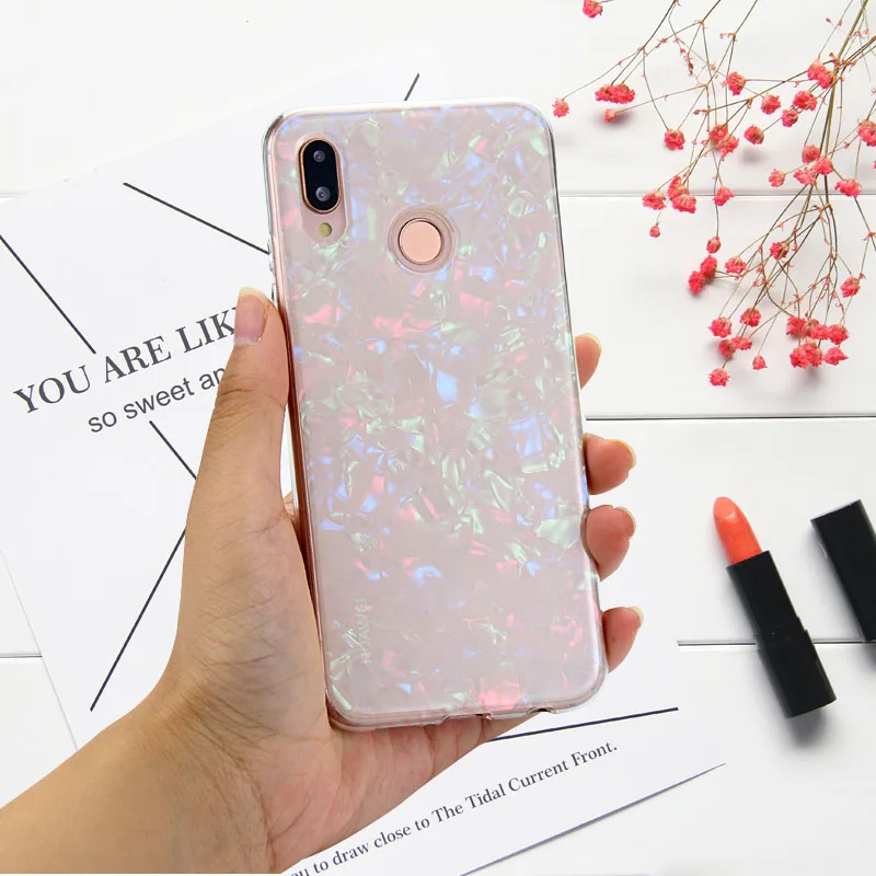 Блестящий чехол для телефона для huawei Y7 Y9 P Smart Honor V20 8X 7A 7C Nova 4 3 3i Коврики 20 Lite P30 Pro P10 P20 Lite Карамельный цвет чехол