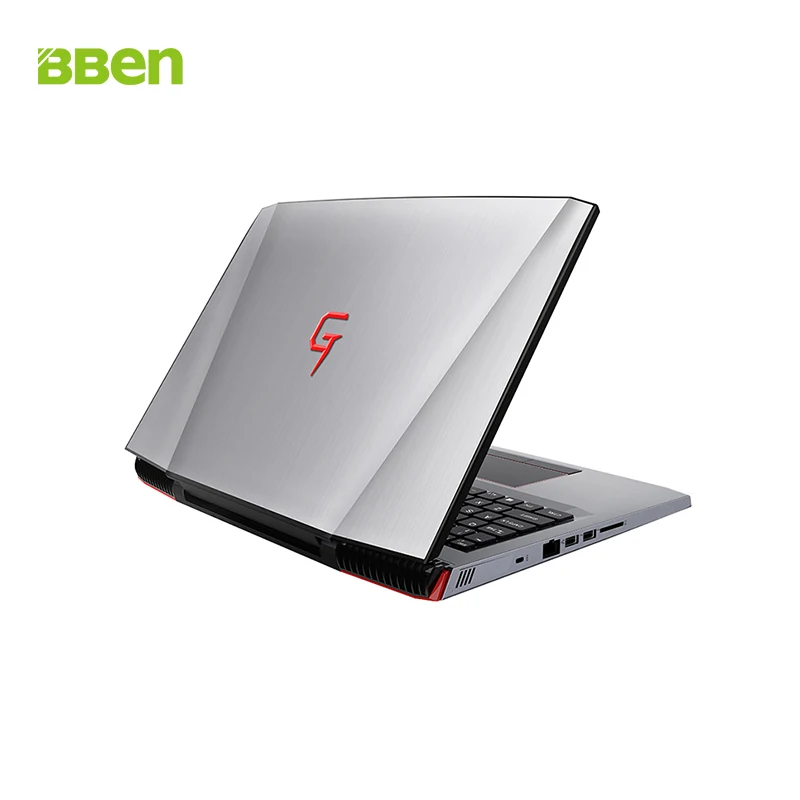 BBen G16 15.6'' Laptop Intel i7 7700HQ GTX1060 8G/16G RAM 128G/256G SSD 1T HDD Aviation Metal RGB Backlit Keyboard IPS Pro Win10