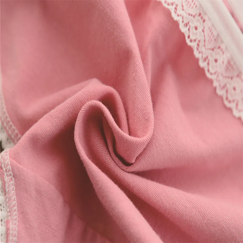 Трусики для девочек 1 шт. хлопковое нижнее белье однотонные детские штаны Calcinha