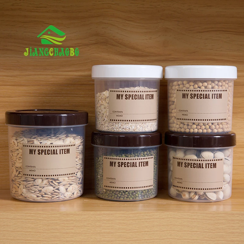 JiangChaoBo прозрачная коробка для хранения еды перекуса Кухня Пластик ящики бак