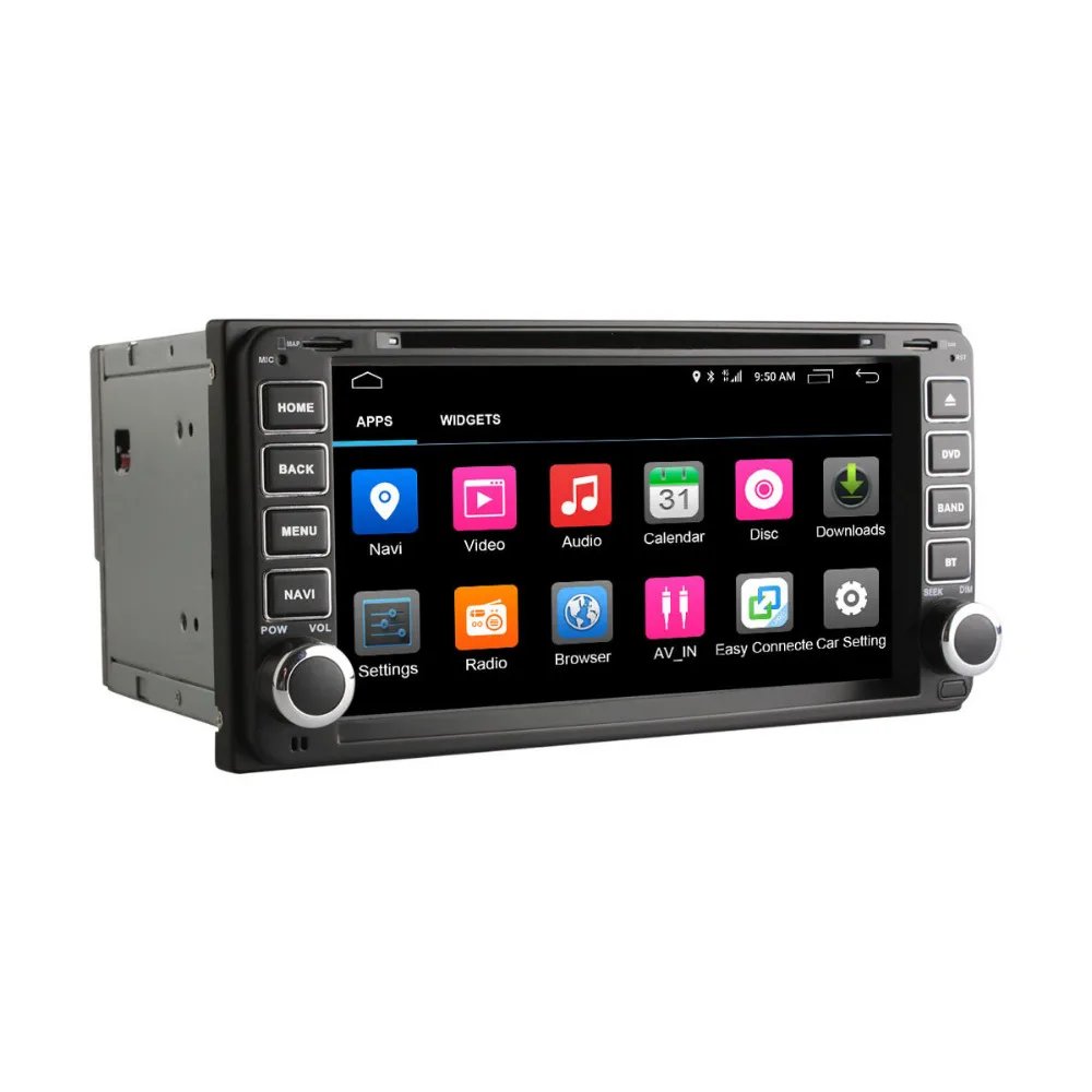 Ownice c500 Android 6.0 2ГБ RAM dvd плеер автомобиля Радио для Toyota Hilux VIOS COROLLA Старый Camry Прадо RAV4