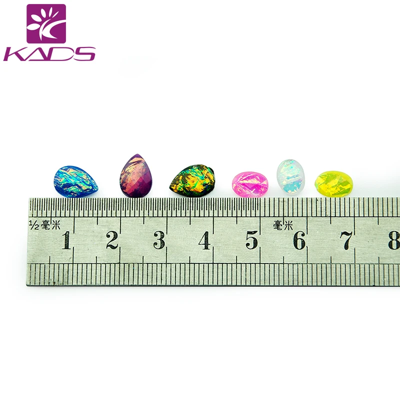 KADS Овалов и Вода Капля образный Дизайн Хорошо проданный Стразы Смешивать Цвета
