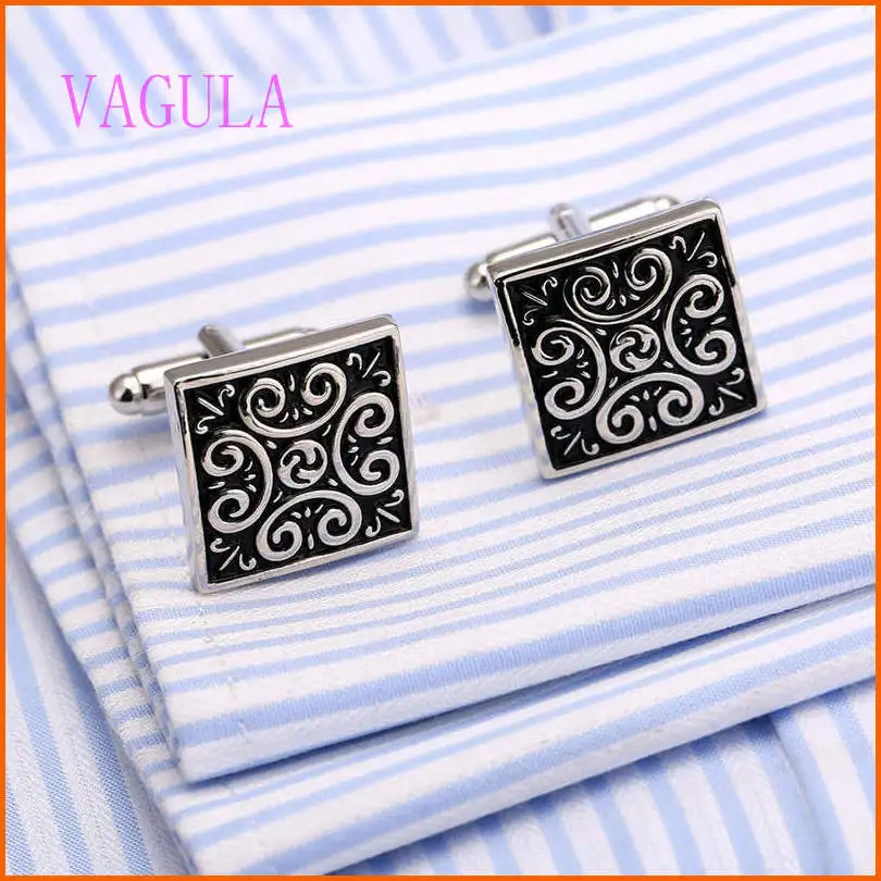cufflinks 183 Лидер продаж, запонки VAGULA, французская рубашка, 18 моделей, опт, Gemelos, эмаль, роскошные запонки, мужские ювелирные изделия - Окраска металла: cufflinks 183