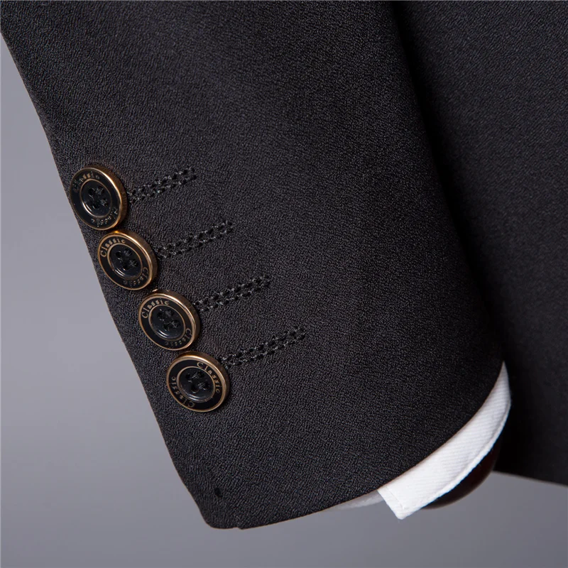 Деловой костюм мужской + брюки жилет из трех предметов не гладильная рабочая