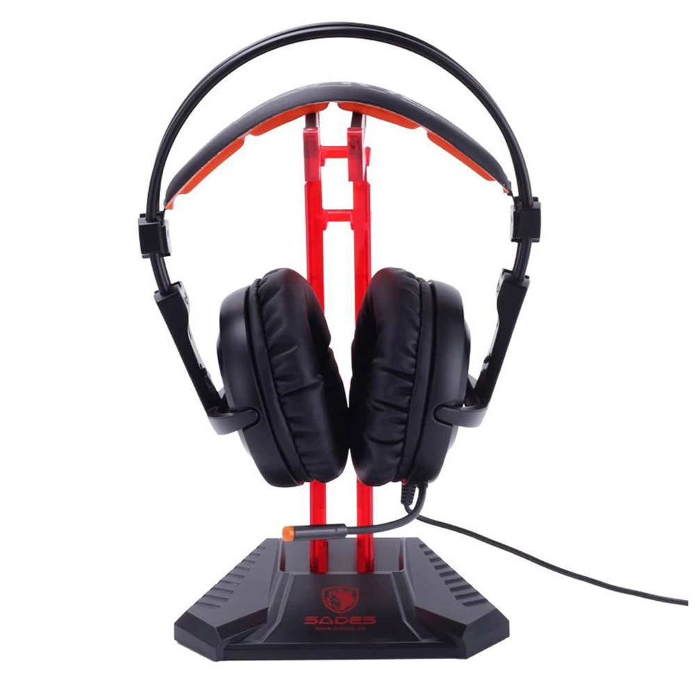 Red Sades игровая Колыбель гарнитура подставка Универсальный многофункциональный держатель для наушников Кронштейн Дисплей для наушников - Цвет: Red