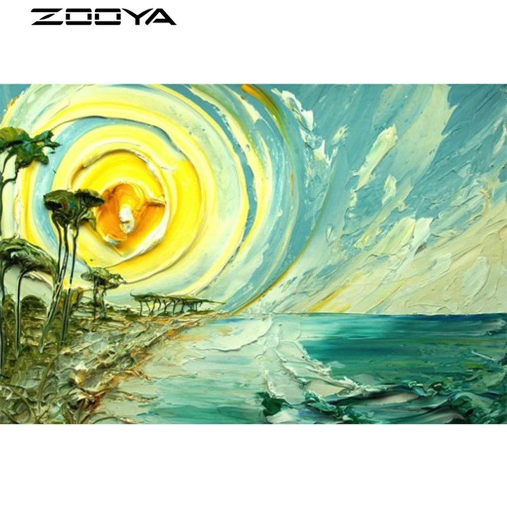 ZOOYA DIY дизайн Китай пейзаж Алмазная картина 3D мерная вышивка серии бытовые и