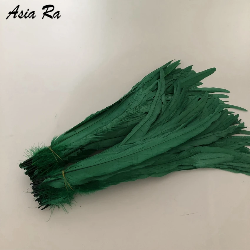 Перо петушиного хвоста темно зеленые цвета перо сделай сам аксессуары для одежды