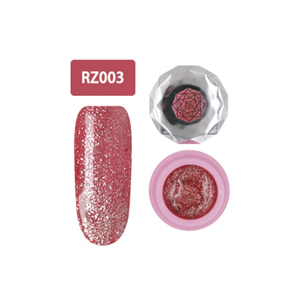 C Che Gel Ультрафиолетовый гель для ногтей лак био-Гели Soak Off Nail Art финишное покрытие розовым алмазом Цвет гель для художественного оформления ногтей, аксессуары - Цвет: C