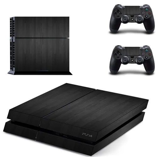 DPTM1298 Чистый белый черный цвет PS4 Кожа Наклейка для sony playstation 4 консоли и 2 контроллера PS4 скины наклейки виниловые аксессуары - Цвет: DPTM1298