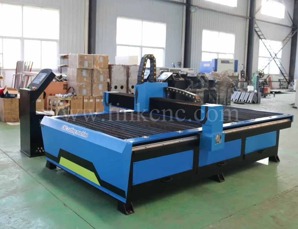 1500*3000 мм настольная плазменная резка для металла с источником питания huayuan 63 А