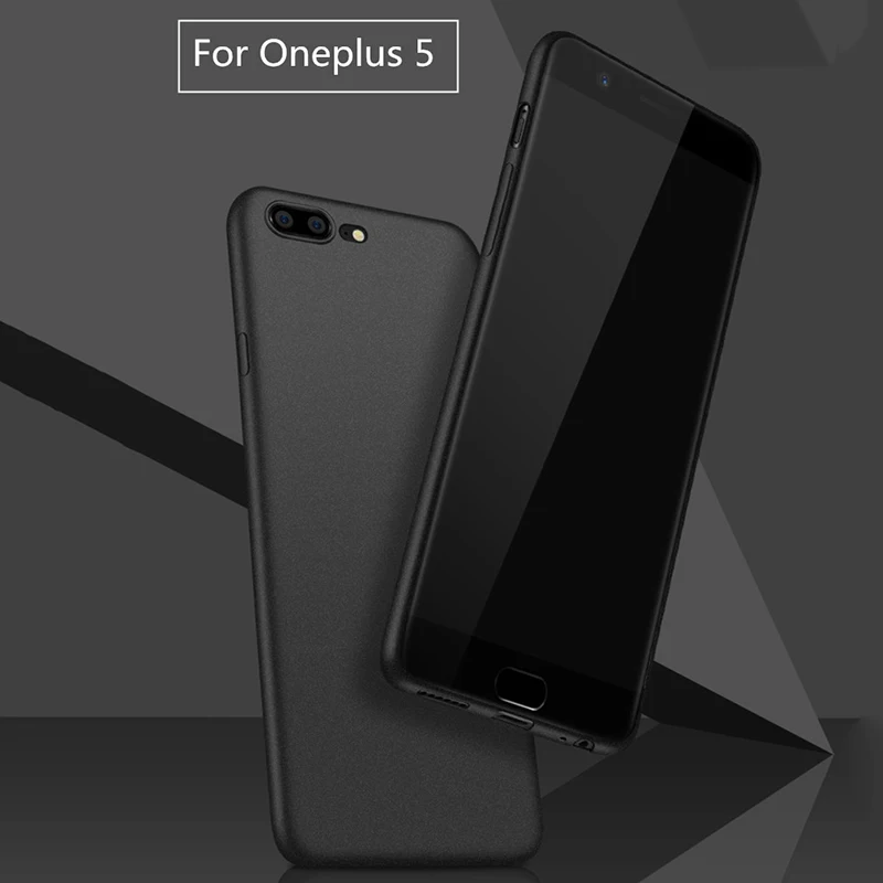 Чехол для Oneplus 5 матовый силиконовый чехол с песчаником протектор полным