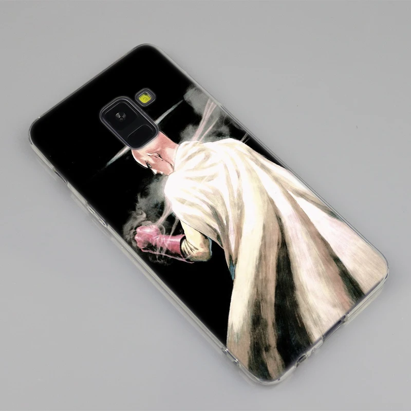 Горячая Аниме Bleach One Punch Man силиконовый чехол для Samsung Galaxy A50 A30 A10 A40 A6 A8 плюс A20 E A5 A7