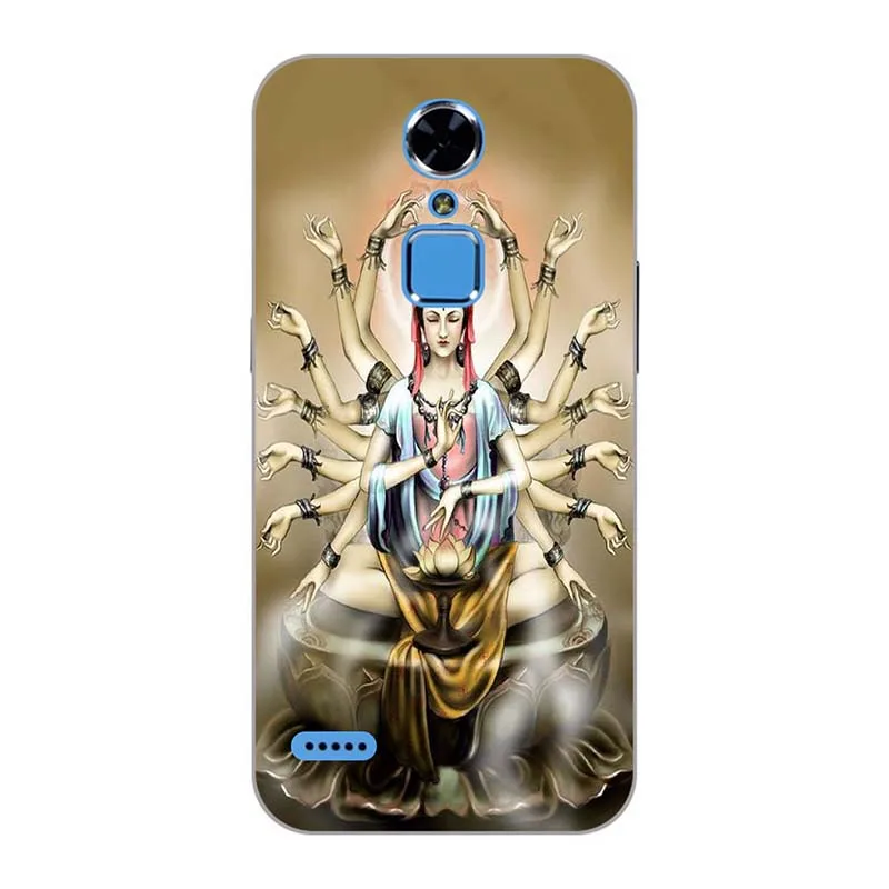 Чехол для телефона s ZTE Blade A1 A 1 C880U C880A чехол 5 0 дюйма с рисунком мультяшный цветок