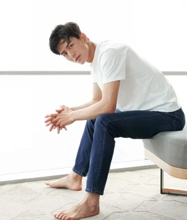 Оригинальные xiaomi COTTONSMITH day шелковые хлопковые джинсы мужские удобные джинсы брюки узкие ноги модные дикие летние крутые джинсы