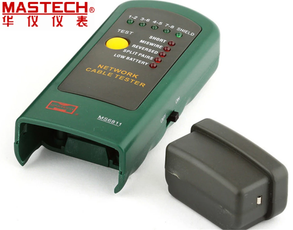Mastech MS6811 ручной сетевой кабель тестер линия трекер UTP и STP проводка тест
