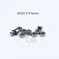 miniature bearing 10pcs mr93zz 603zz 4 394mm free shipping chrome steel metal sealed high speed mechanical equipment parts