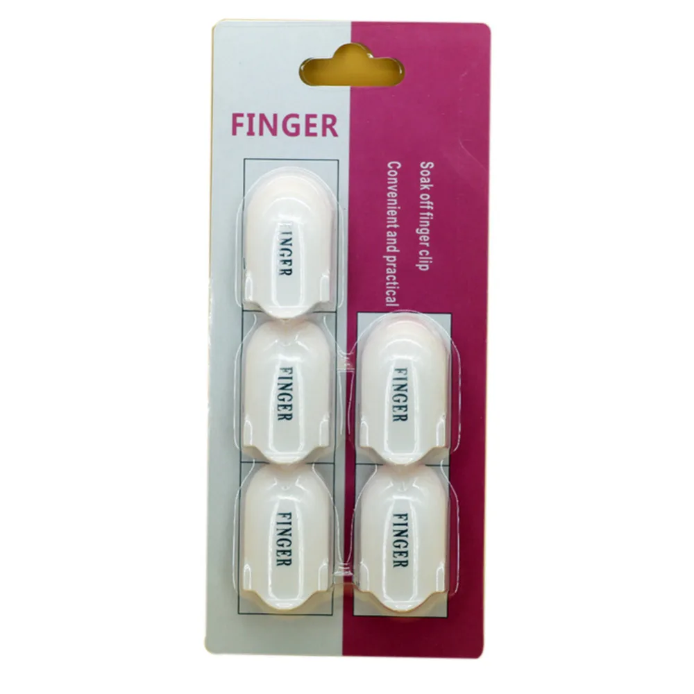 5 шт. инструмент для маникюра зажим дизайна ногтей пластиковая гелевая Лаковая