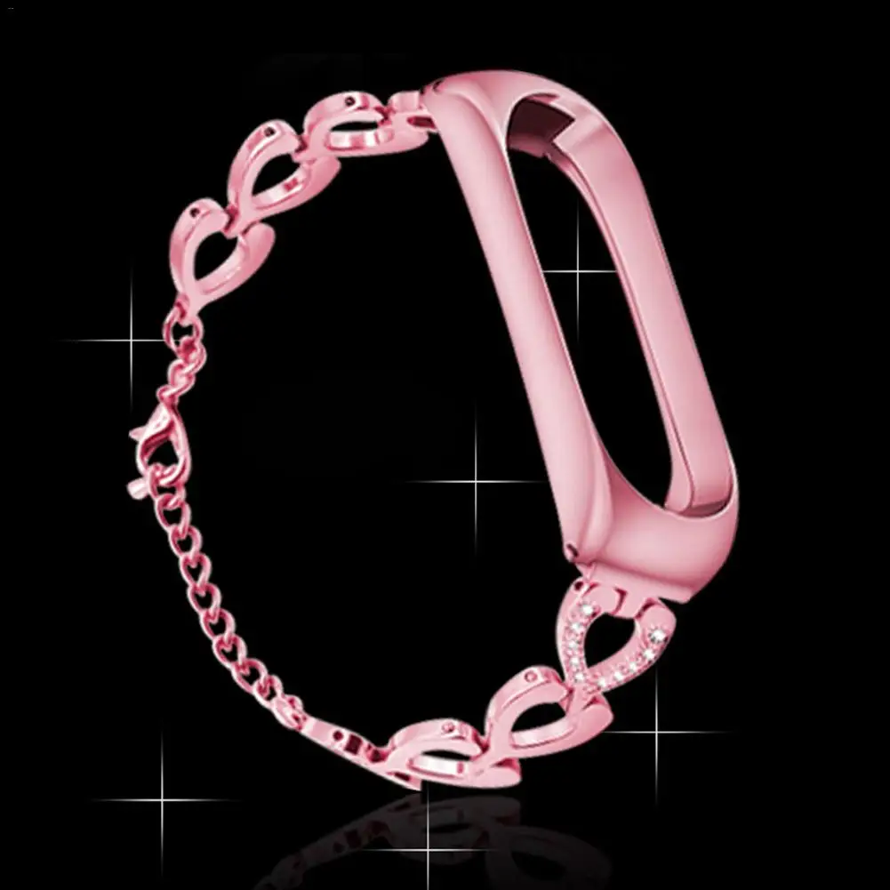 Браслет из цинкового сплава для Xiao mi Band 3 4, браслет, умные часы, сменный ремешок для mi Band 3 4/mi Band 3, NFC, аксессуары для Android