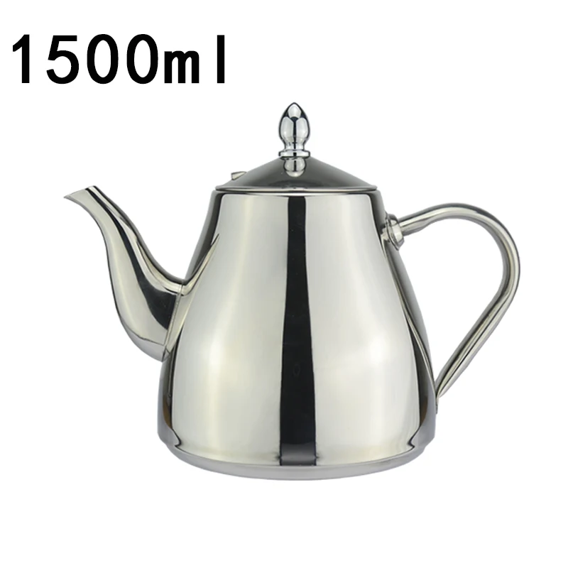 1500ml Sanqia 1500 мл новая стильная бутылка для воды чайные принадлежности чайник для воды подходит для капельного кофе кухонные принадлежности - Цвет: 1500ml