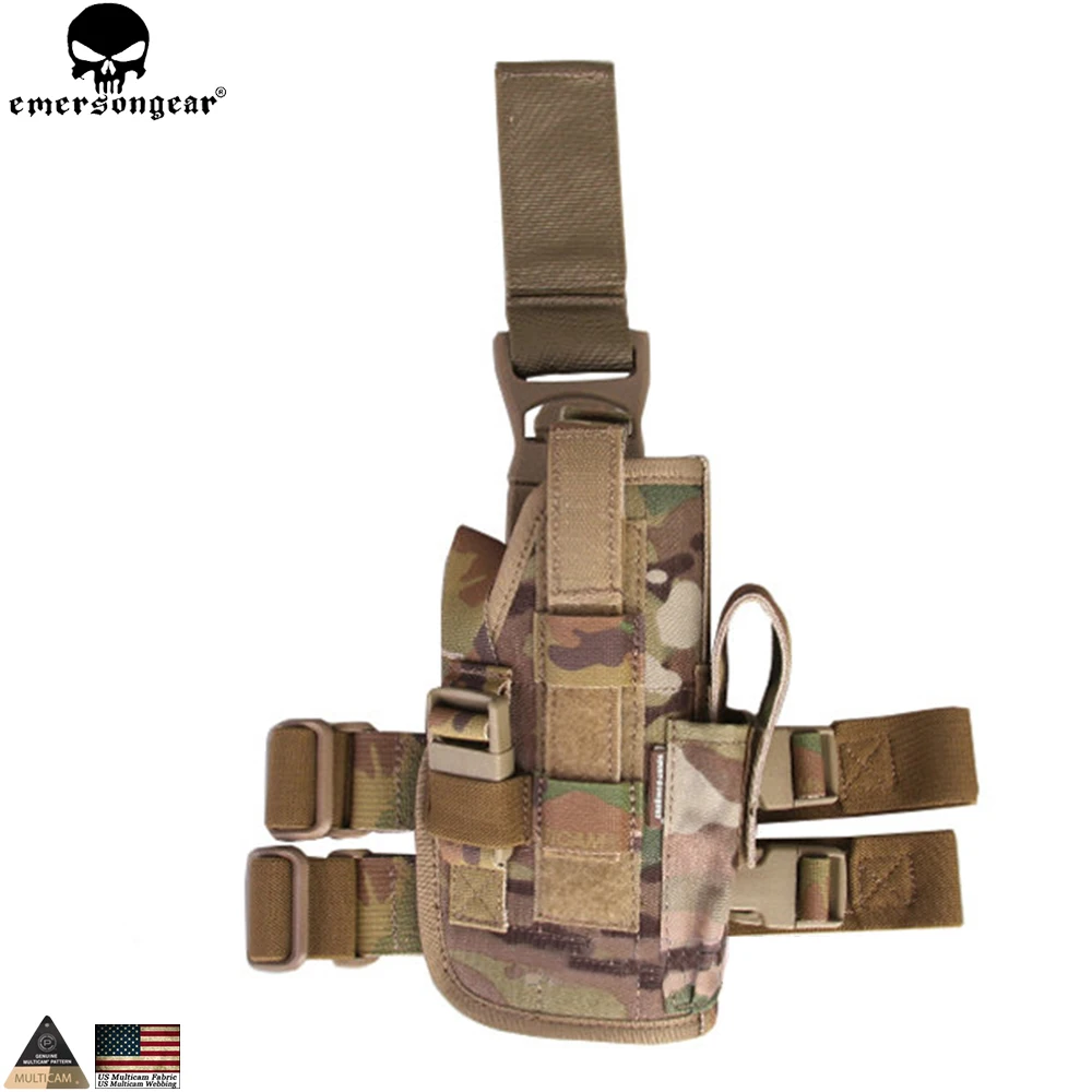 EMERSONGEAR ножная кобура Торнадо Универсальный Тактический Бедро чехол NATO стиль EMERSON правая рука Левая рука пистолет держатель EM6201