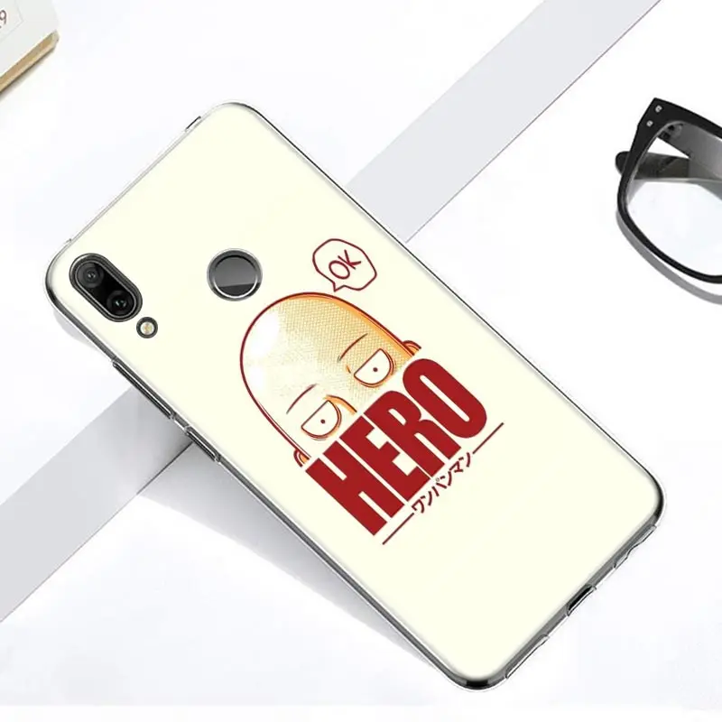 Горячая Распродажа! Сайтама one punch man Мягкий силиконовый чехол для телефона Huawei Mate
