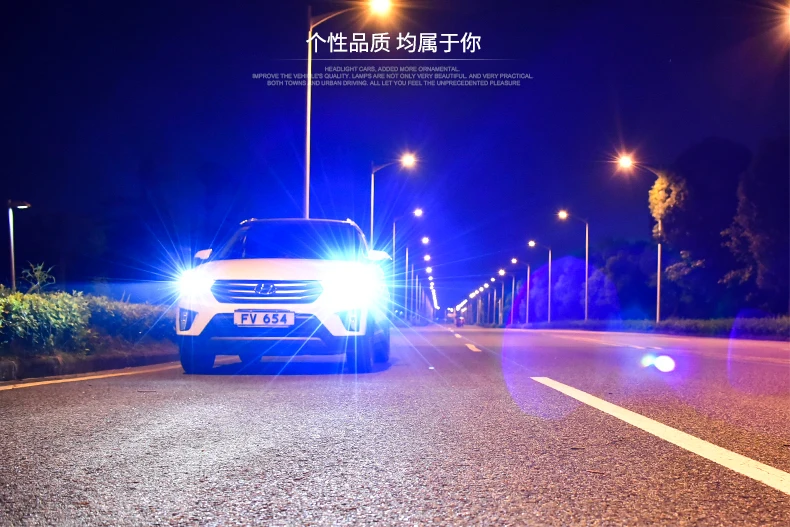 KOWELL автомобильный Стайлинг для hyundai ix25 головной светильник s для Creta светодиодный головной фонарь Ангел глаз светодиодный DRL передний светильник Биксеноновая линза ксенон HID