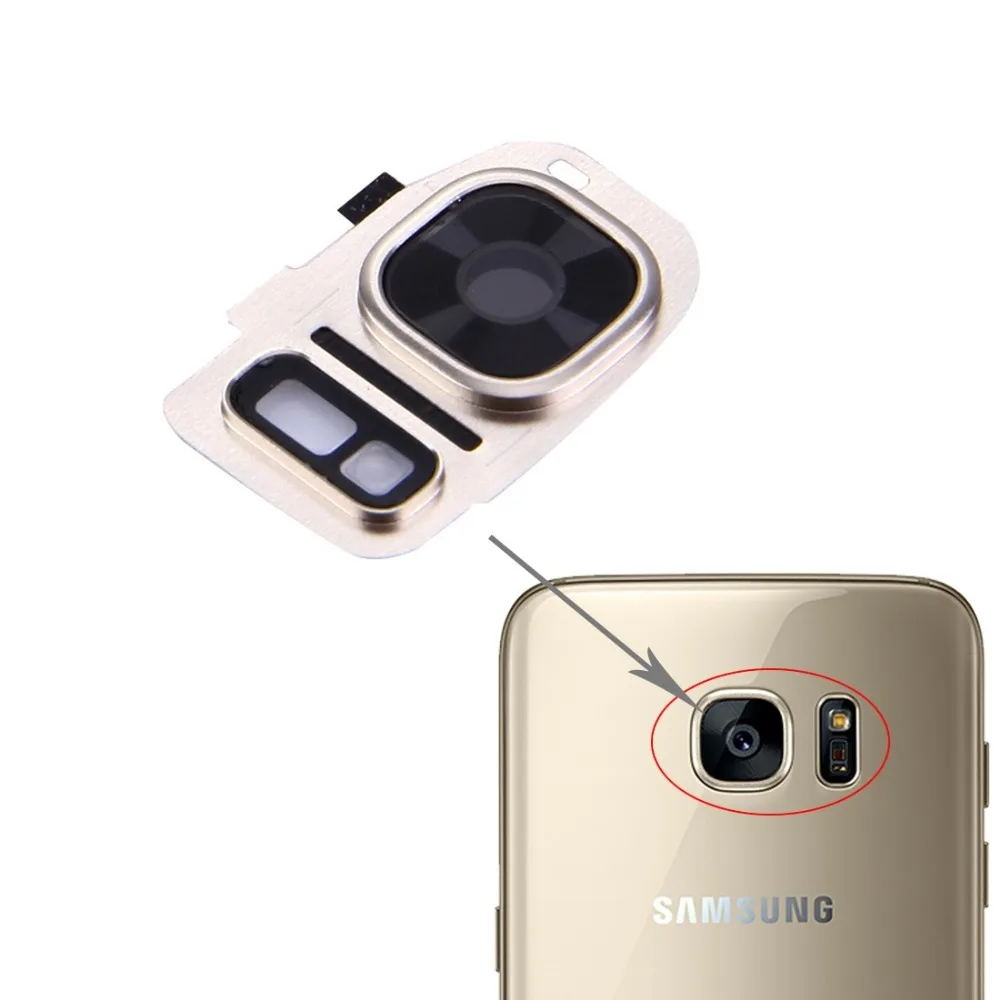 Новый чехол для задней камеры 10 шт. + фонарик Bracker Galaxy S7/G930 ремонт замена