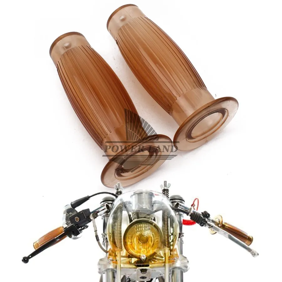 Для Honda Suzuki Kawasaki Triumph Royal Enfield Cafe Racer Bobber Clubman прозрачный Ретро винтажный резиновый