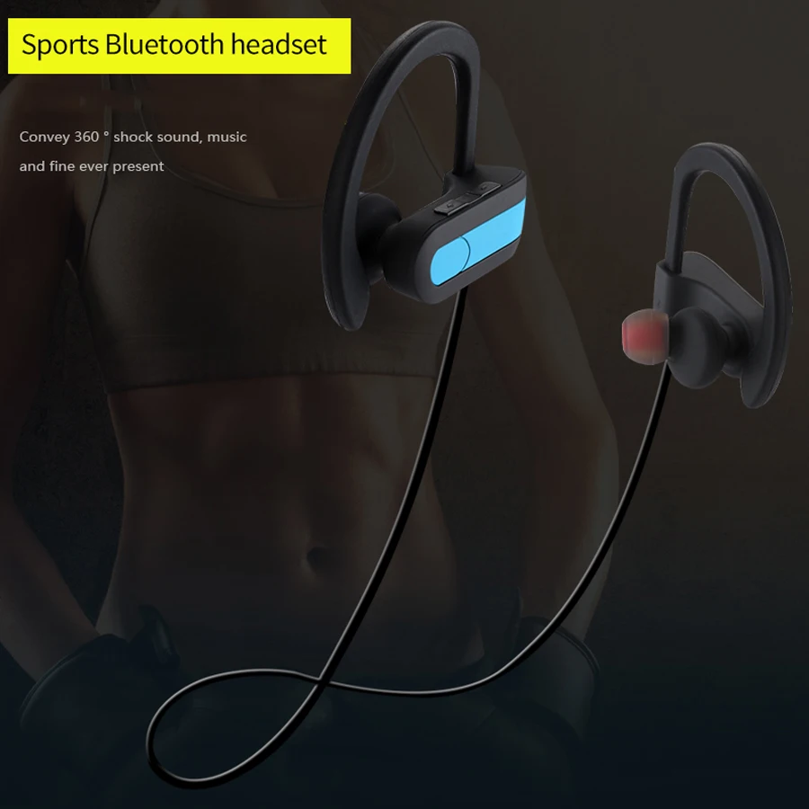 CBAOOO K9 Wireless Bluetooth headphone earphone earpiece Sports Bass Headset with microphone stereo for Running Sport | Электроника