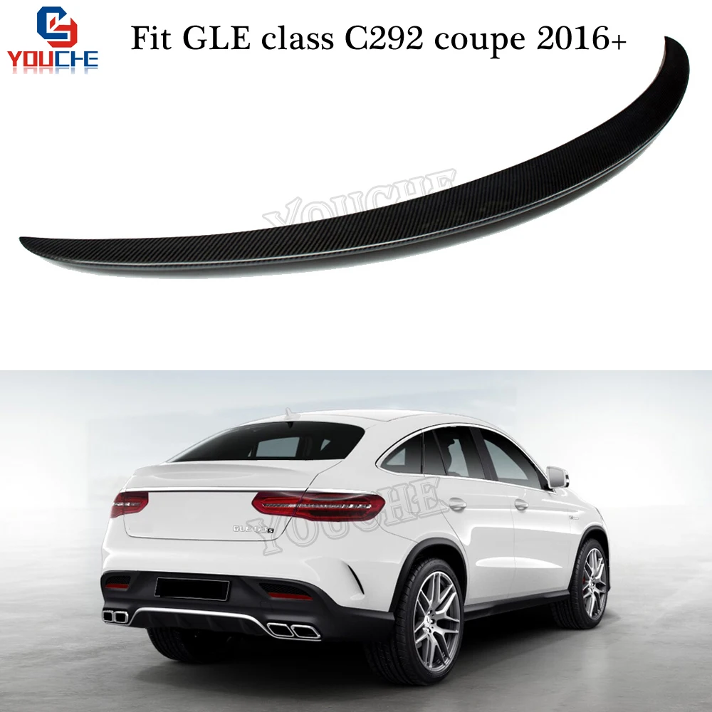 C292 штатив из углеродного волокна для Mercedes GLE Class W292 Coupe 2016 + задний спойлер