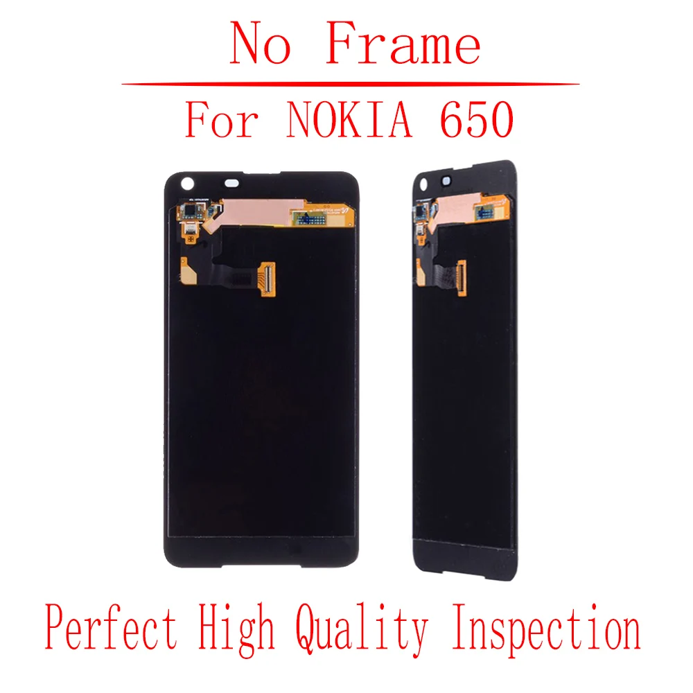 5.0"Original For NOKIA Lumia 650 LCD Display Touch Screen with Frame Digitizer Microsoft Replacement RM-1154# | Мобильные