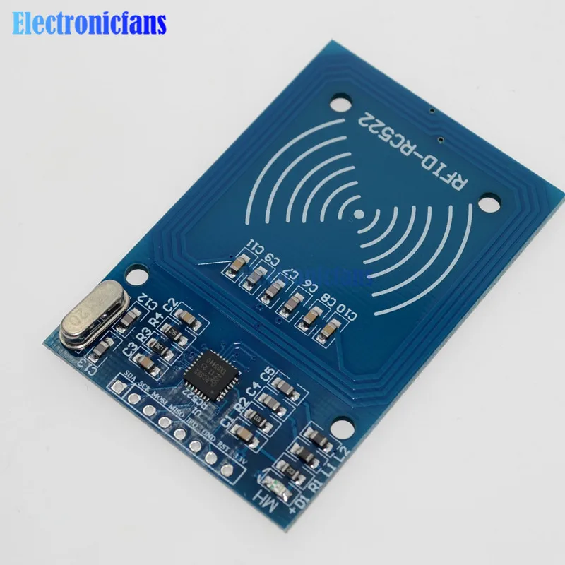 Модуль считывания карт diymore 5 шт. MFRC 522 RC522 RFID RF IC S50 SPI комплект датчиков 3 В