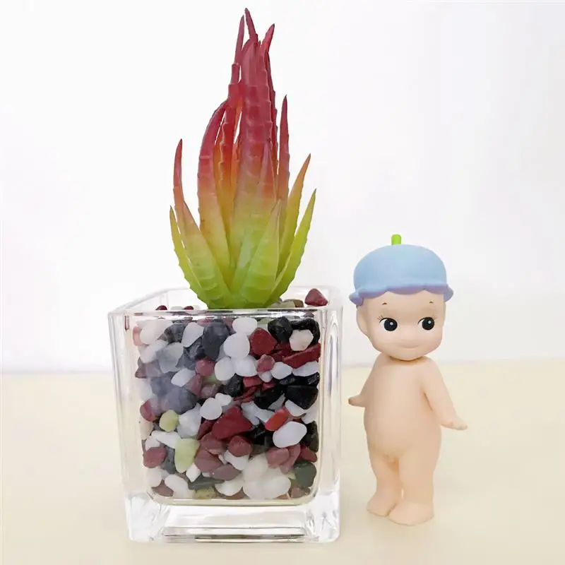 New Artificial Succulent DIY Unpotted Fake Plant Potted Plants Decor Plant Artificial Planters For Home Decor Fake Succulents