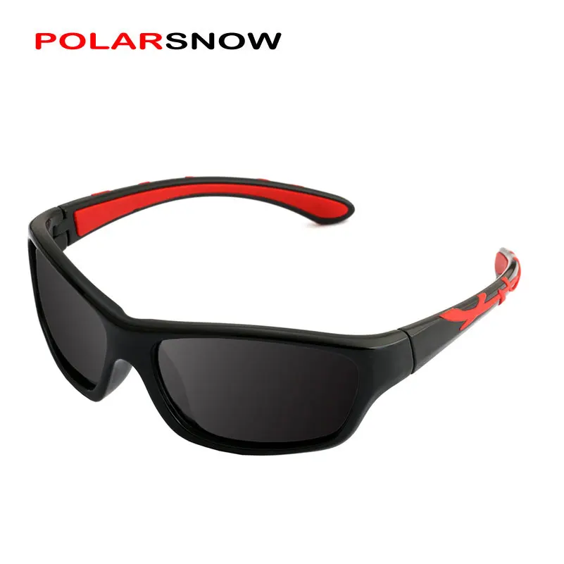POLARSNOW Новые солнцезащитные очки поляриодные бредовые дизайнерские спортивные детские солнцезащитные очки детские очки Oculos De Sol